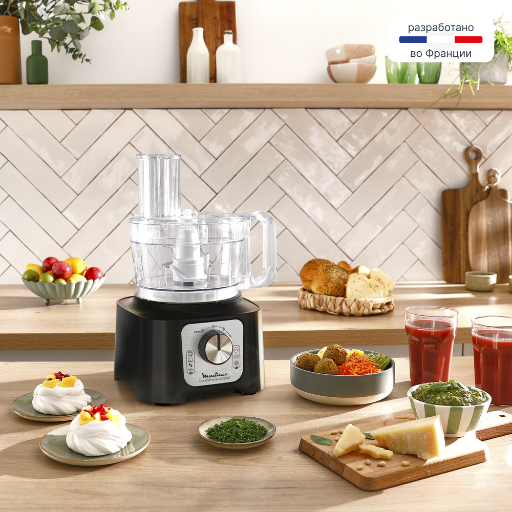 Кухонный комбайн Moulinex Double Force FP546811