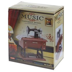 GAEM Изделие декоративное "Швейная машинка" (музык.), L16 W10 H20 см