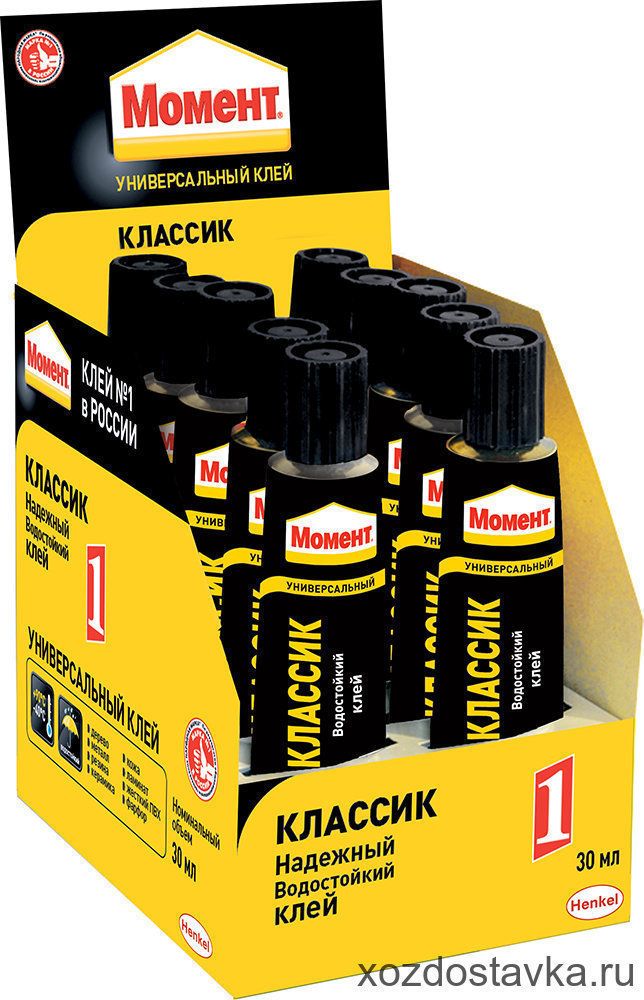Клей МОМЕНТ универсальный, 30мл