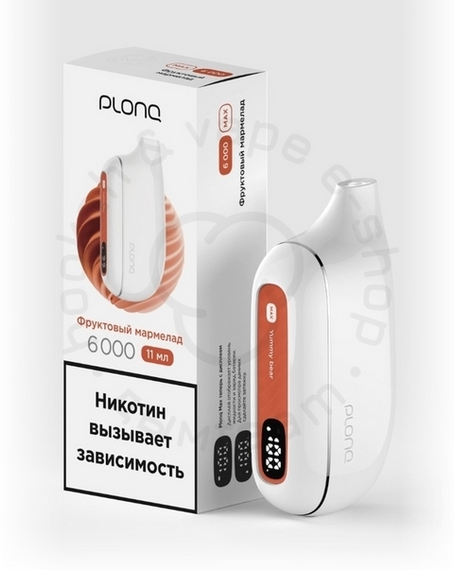 Plonq MAX 6000 ФРУКТОВЫЙ МАРМЕЛАД
