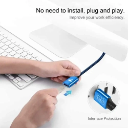 Кабель удлинитель USB 2.0 Aioneus (10м)/ для мобильный телефон, PS3, PS4, клавиатура, принтер, компьютер, телевизор