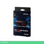 SSD диск Samsung 990 Pro 1TB Black (MZ-V9P1T0CW)