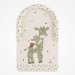 ГЛОБЭКС Доска пеленальная Комфорт Жираф бежевый