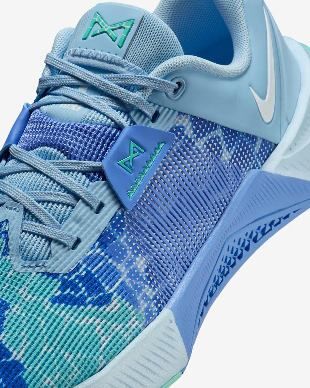 Кроссовки женские Nike Metcon 10 (Бирюзово-Голубые)