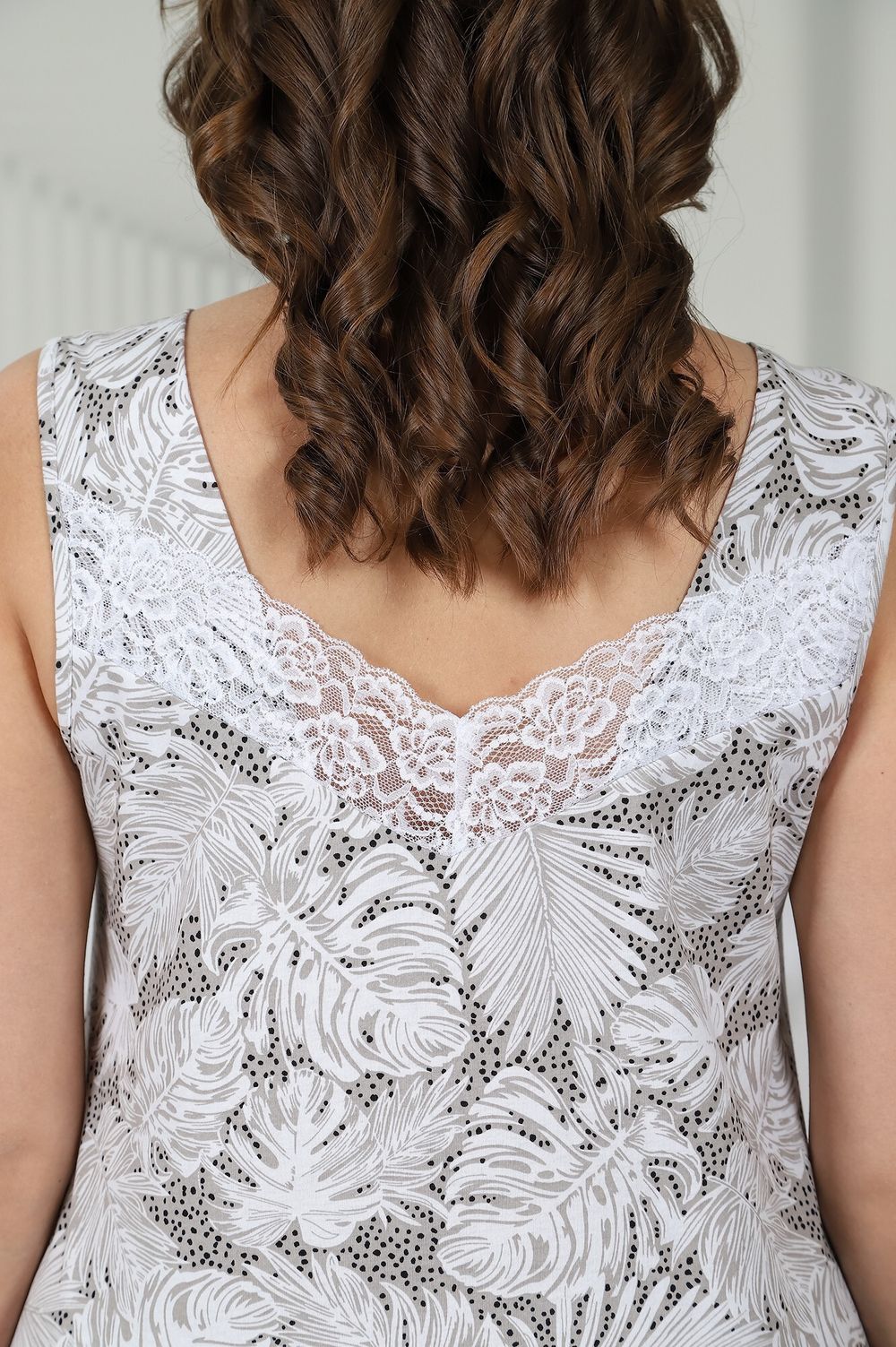 Ночная сорочка Луара-3 Виотекс СЕРЫЙ