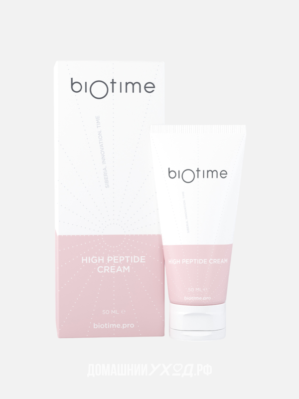 Крем с высоким содержанием пептидов High Peptide Cream, Biotime, 50 мл