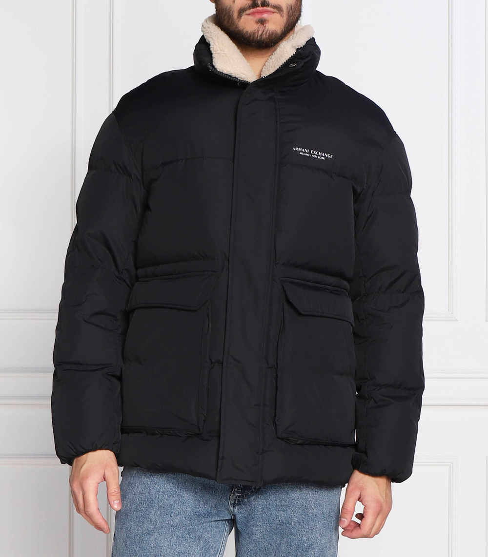 пуховая куртка Armani Exchange - темно-синий(6LZBL2 ZNWMZ)