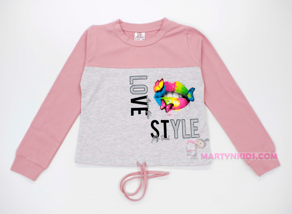 лонгслив LOVE STYLE 2837
