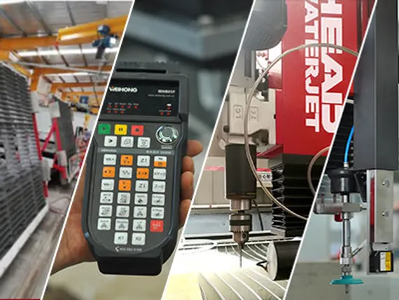 Станок для гидроабразивной резки толстого металла HEAD WaterJet 2030