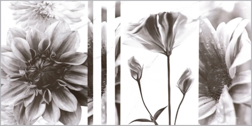 Керамическая Плитка Декор PRIMAVERA/ТШ Галатея цветы (ТР3601SWFY) (10шт) 300х600х8,5 1,8/86,4