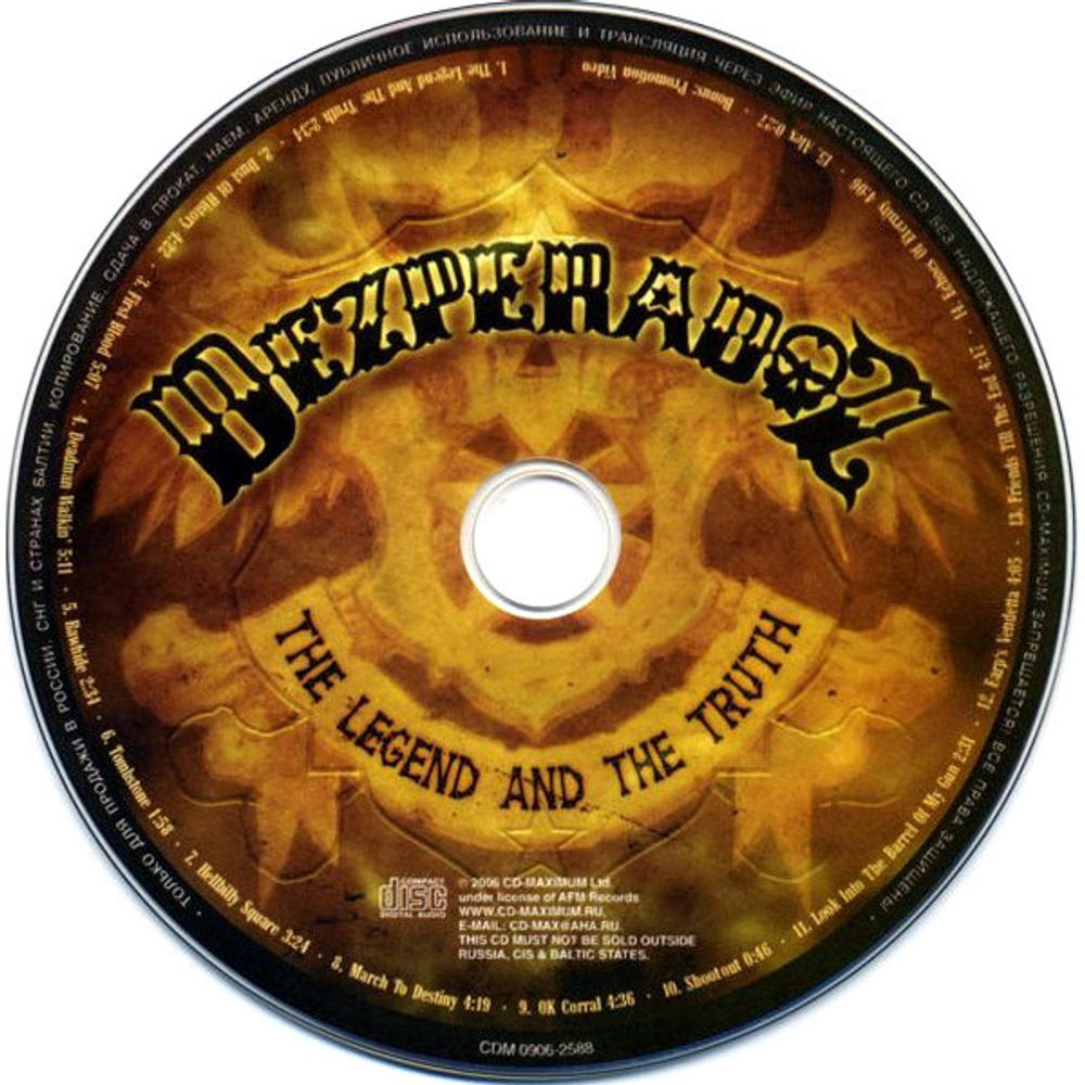 Dezperadoz / The Legend And The Truth (RU)(CD)