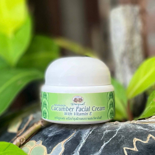 Крем для лица на основе экстракта Огурца, с витамином Е Cucumber Facial Cream with Vitamin E Abhaibhubejhr