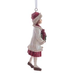 GAEM Изделие декоративное подвесное "Девочка/Мальчик", L6 W4,5 H11,5 см, 6в.