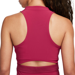 Теннисное платье Nike Court Dri-Fit Advantage Club Dress - noble red/black