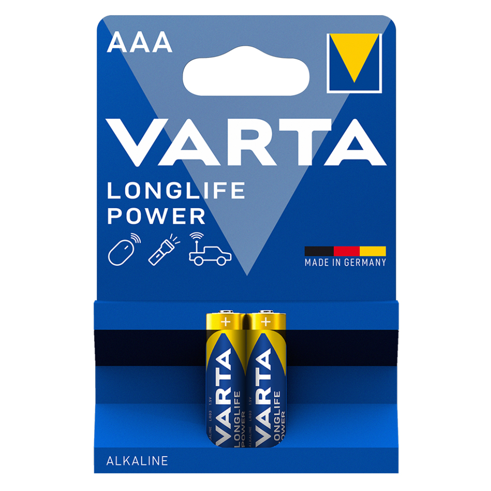 Батарейки VARTA LongLife ААА 2 шт