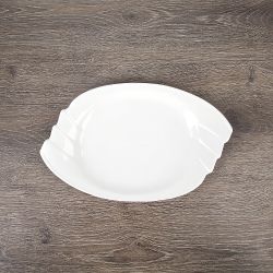Блюдо " " 25*18,5*3см. (min6) (фарфор) (транспортная упаковка)