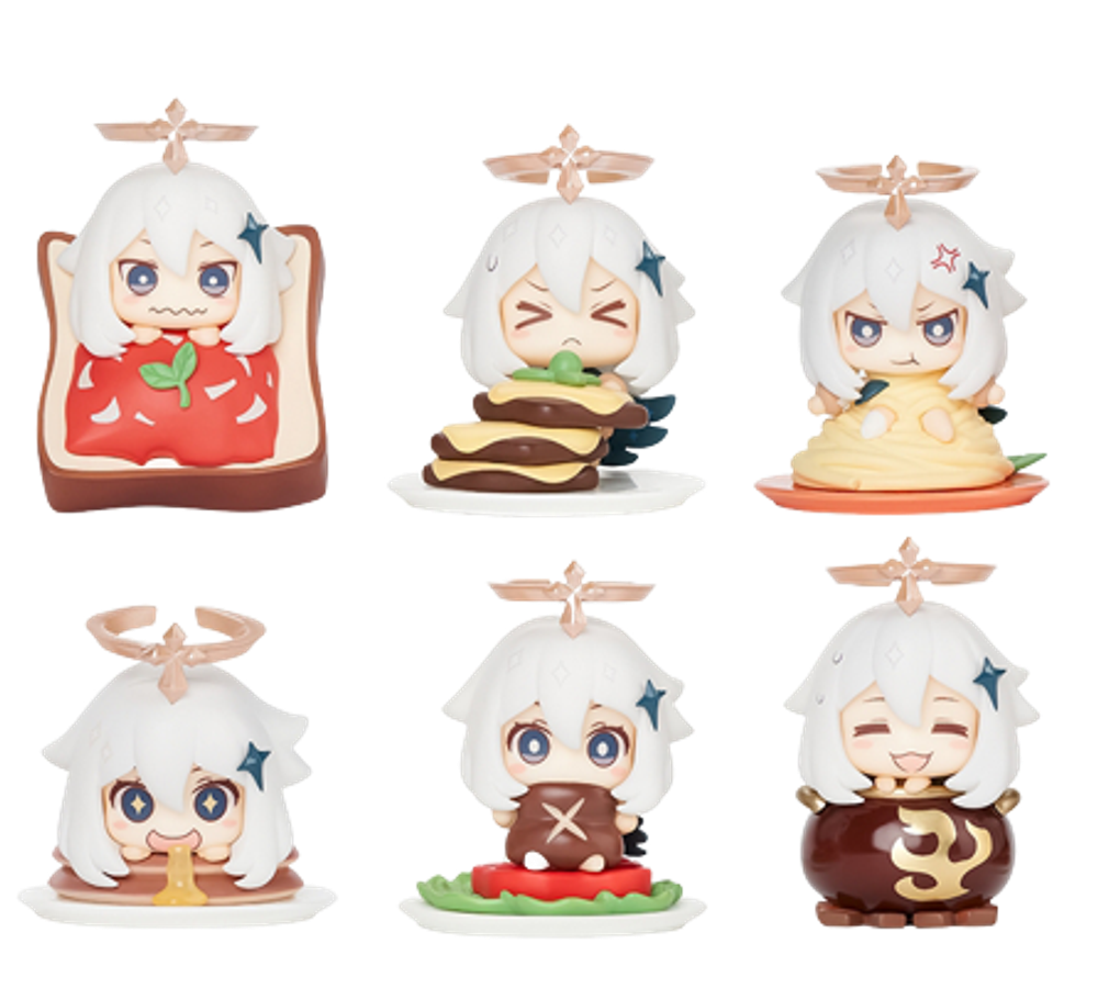 Рандомная Фигурка Blind Box Genshin Impact Paimon Delicacies Series