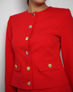 Жакет «Завещание Жаклин» в красном