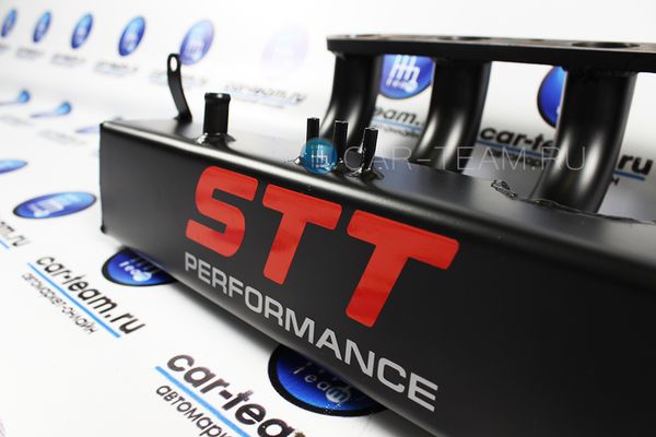 Ресивер "STT" 16v квадратный Е-газ (эл. заслонка 21126), 43мм на Лада Приора, ВАЗ 2110-12 (TT-00154)