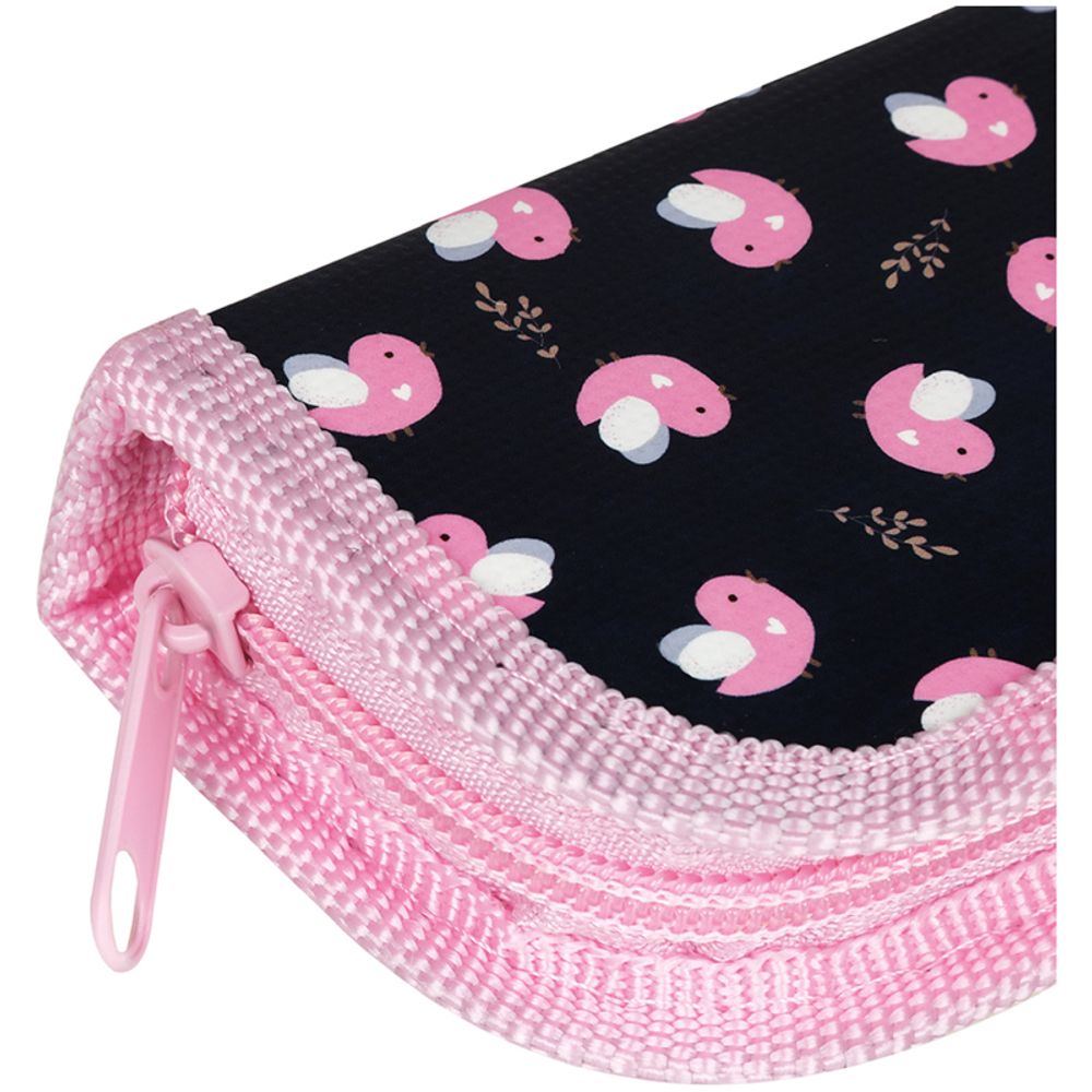 Пенал 1 отделение, 190*60 ArtSpace "Pink birds", ламинированный картон