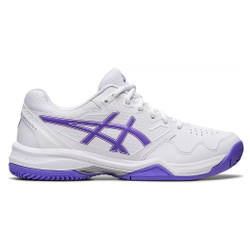 Кроссовки теннисные женские ASICS Gel-dedicate 7 Clay 1042A168-104, р.7 (рос.36,5),бело-фиолетовые