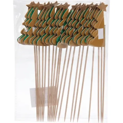 Шпажки для канапе 15 см «Ёлочка» 20 шт