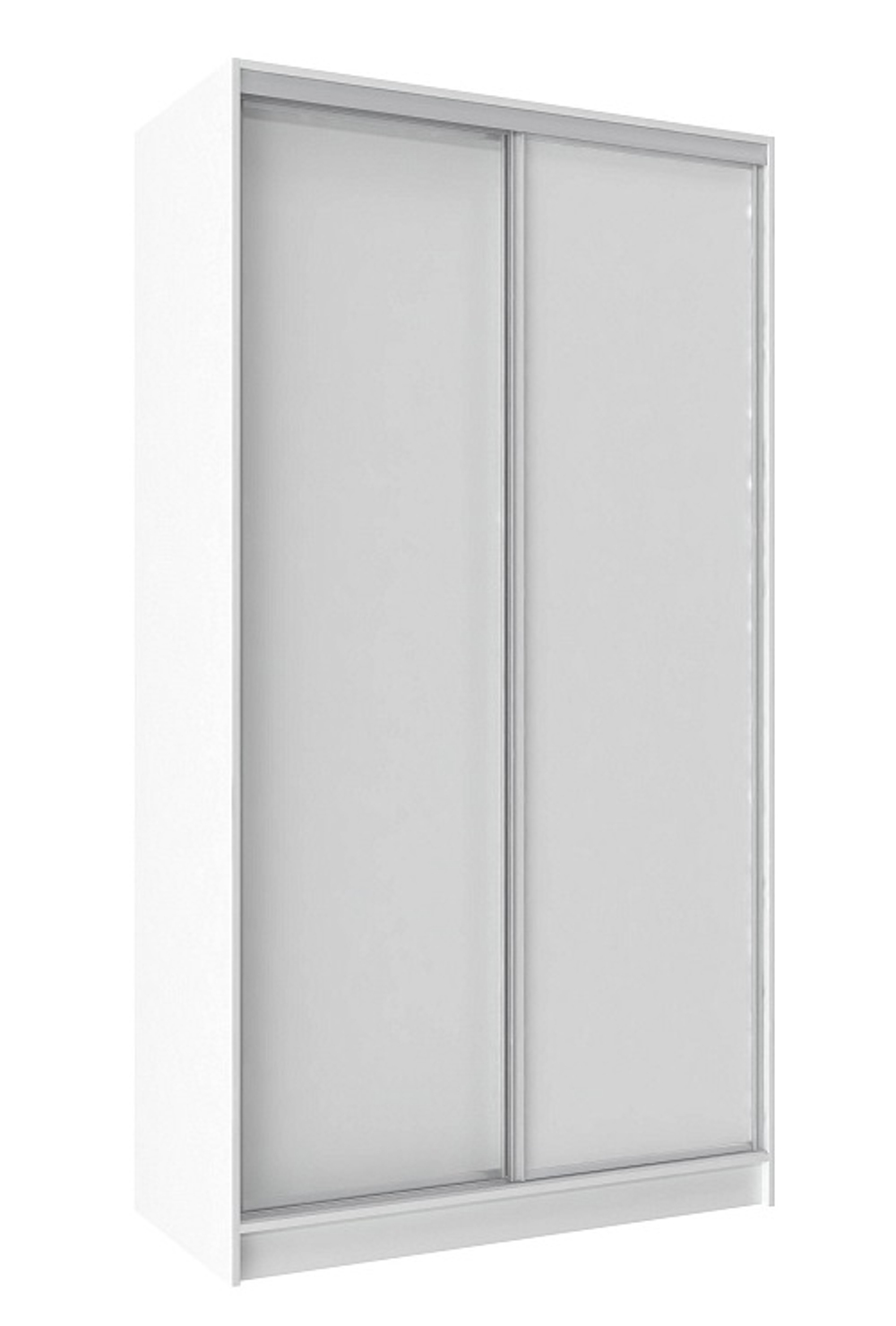 Шкаф-купе двухдверный 1200 Домашний Белый