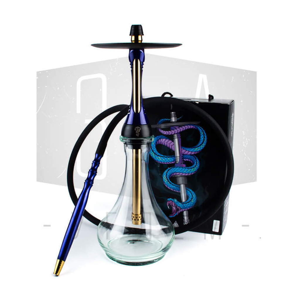 Кальян Alpha Hookah Model S (Dark Blue)