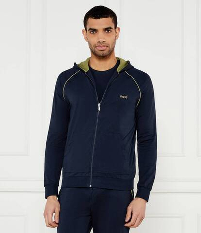 Худи Mix&Match BOSS BLACK - темно-синий(50515313)