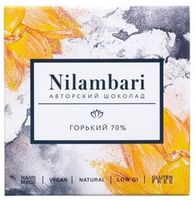 Шоколад Nilambari горький 70%,  65г