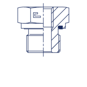 Соединение PFE BSP 1/8 BSP 3/8