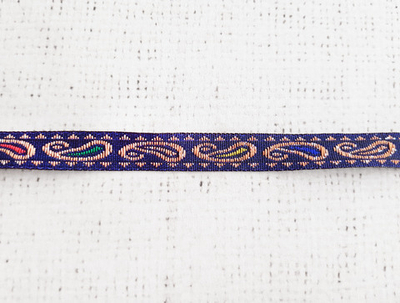 Лента жаккардовая, ш. 1,1 см.