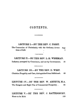 Religion in its relation to commerce and the ordinary avocations of life | W.H. Rule
