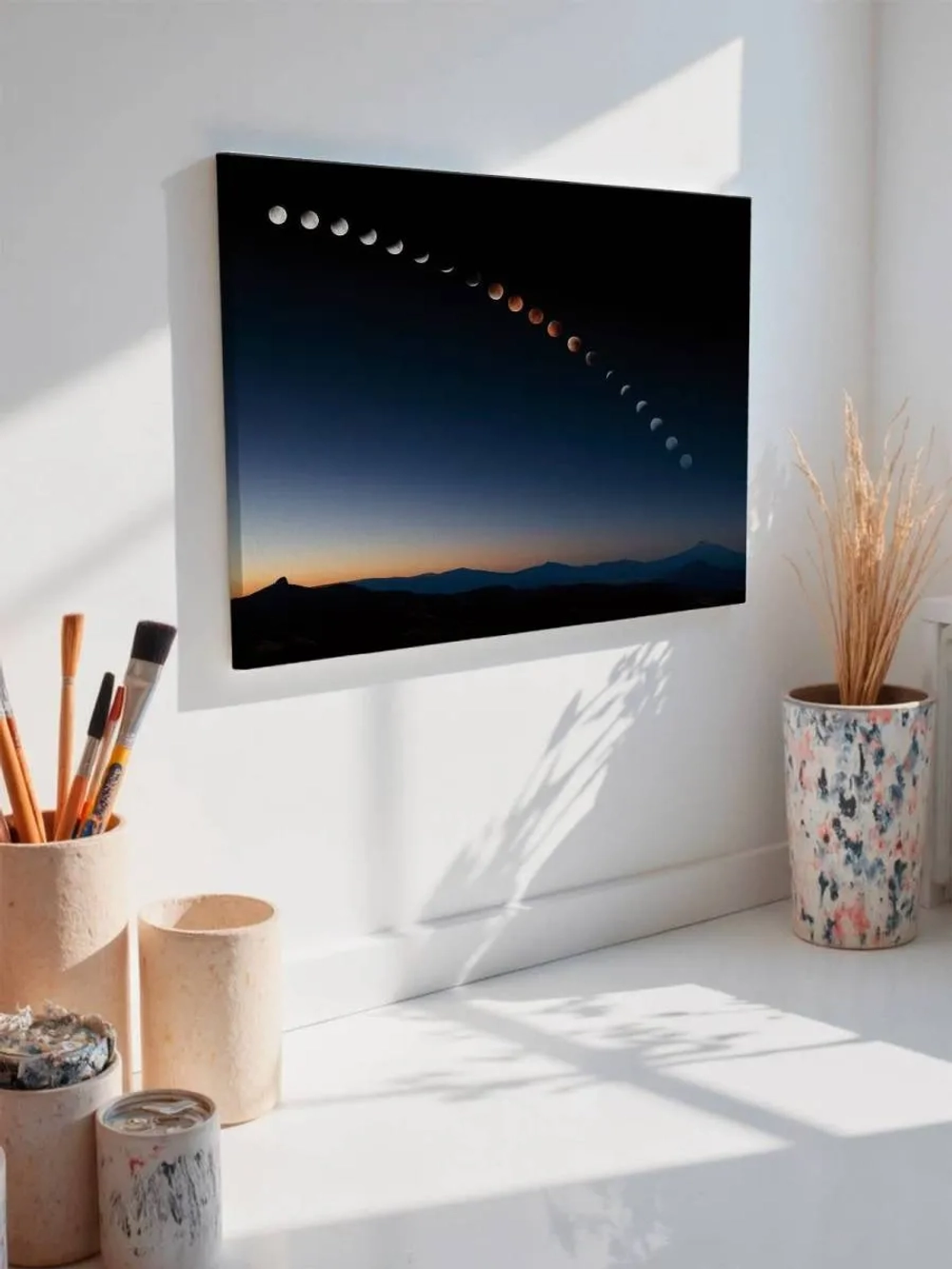 Картина на стену 40 X 50 Лунный цикл