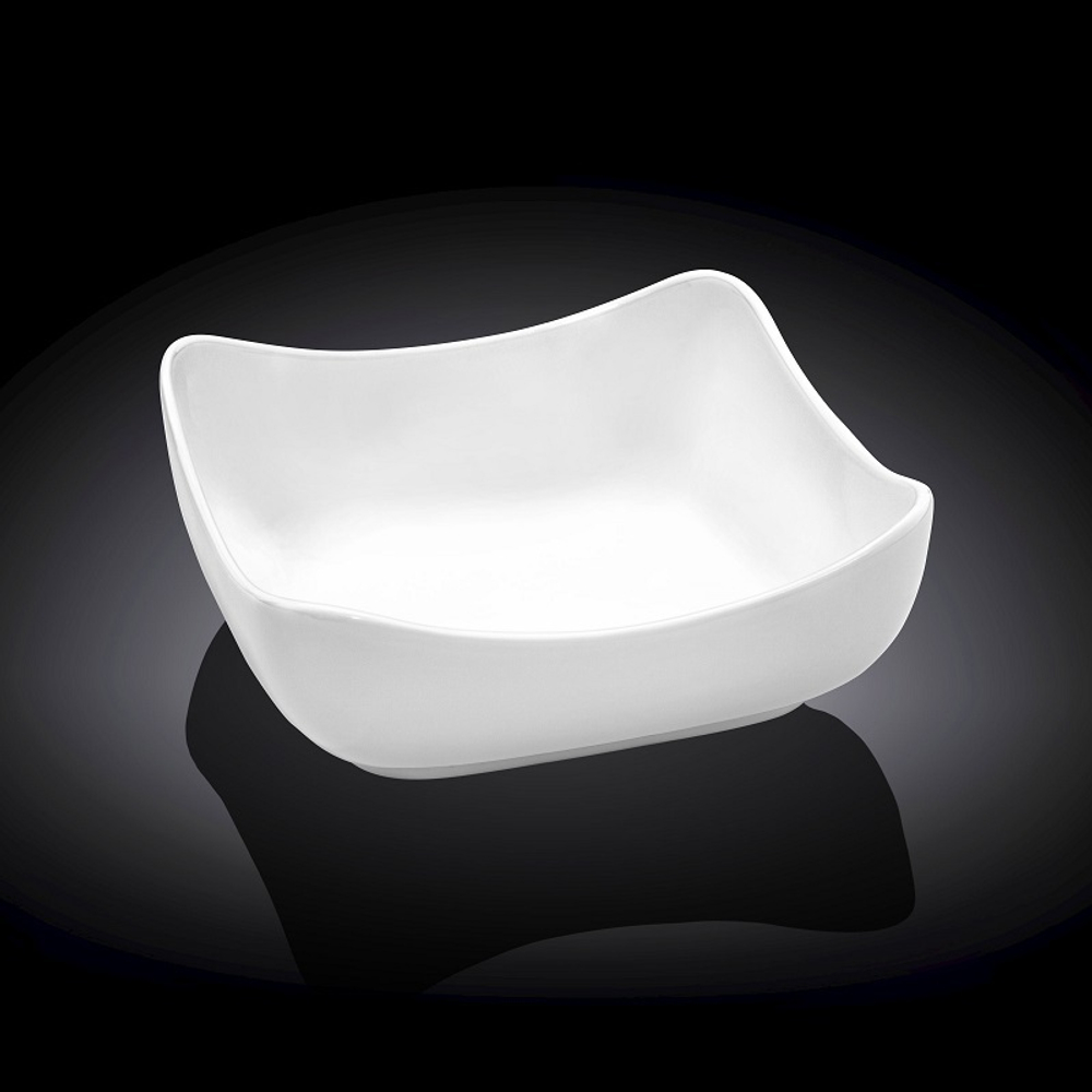 Салатник квадр. 115*115 мм. 300 мл. h=45/60 мм. Wilmax /6/48/