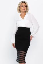 Юбка карандаш Фернандель (черная) Ю14744-10М LT Collection