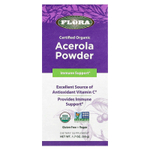Flora, сертифицированный органический порошок ацеролы, 50 г (1,7 унции)