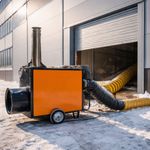 Тепловая пушка дизельная OURMASTER DV 690 - непрямого нагрева / 230 кВт / промышленная