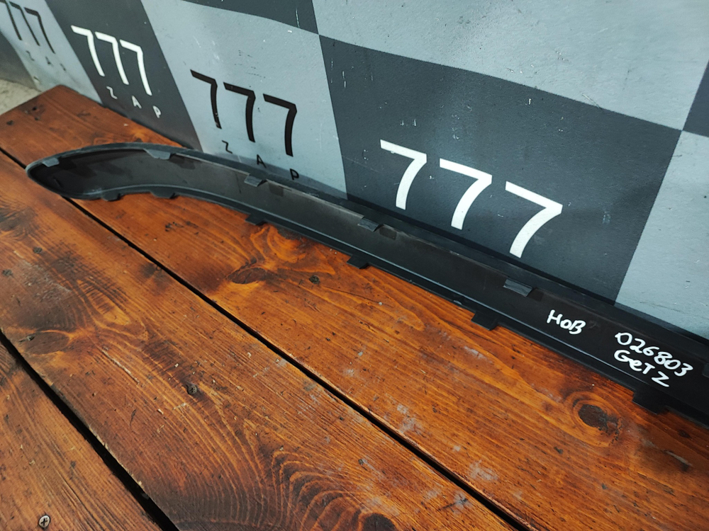 Накладка заднего бампера Hyundai Getz Новая Оригинал 866231C000