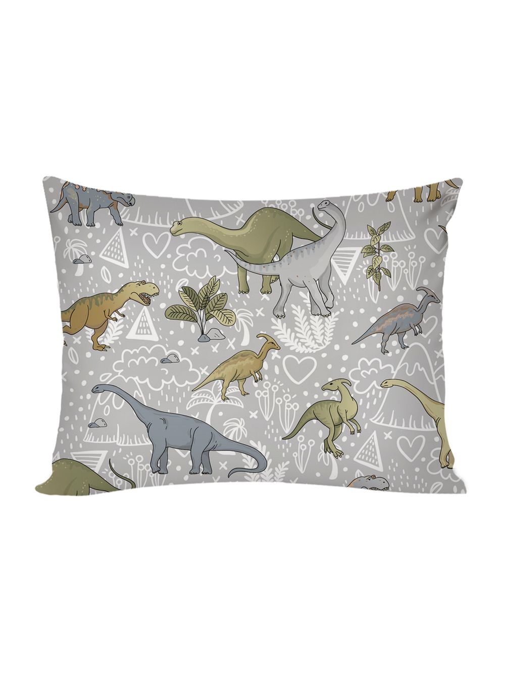 Постельное белье поплин Сказка "Юрский период/Эра" 1,5-сп Наволочка 50х70 см 1 шт Простынь 150x215 см Пододеяльник 145x205 см