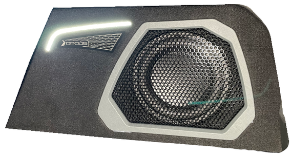 Короб стелс Haval F7 / F7X (гриль + подсветка) 10&quot;