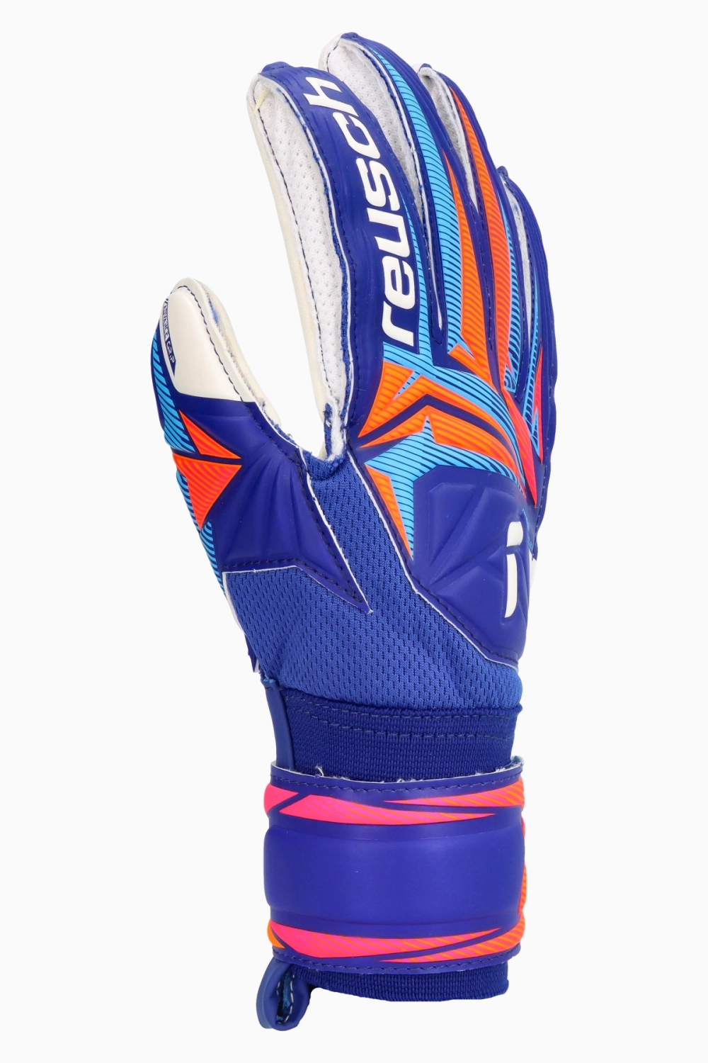 Вратарские перчатки Reusch Attrakt Advance Junior - синий
