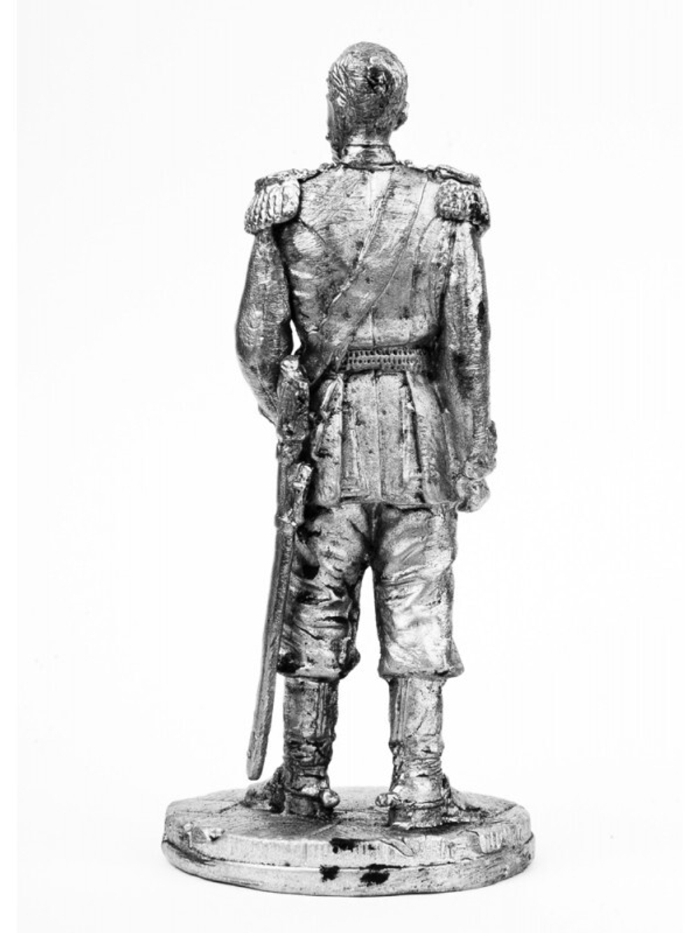 Оловянная фигура Николай 2 в парадном мундире 1896 г.