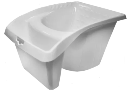 Ковш для краски 1,2л 180х125х225 мм, белый DECOR 670-2207