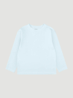 ПРЕДЗАКАЗ Лонгслив со спущенным плечом Mjölk Голубой