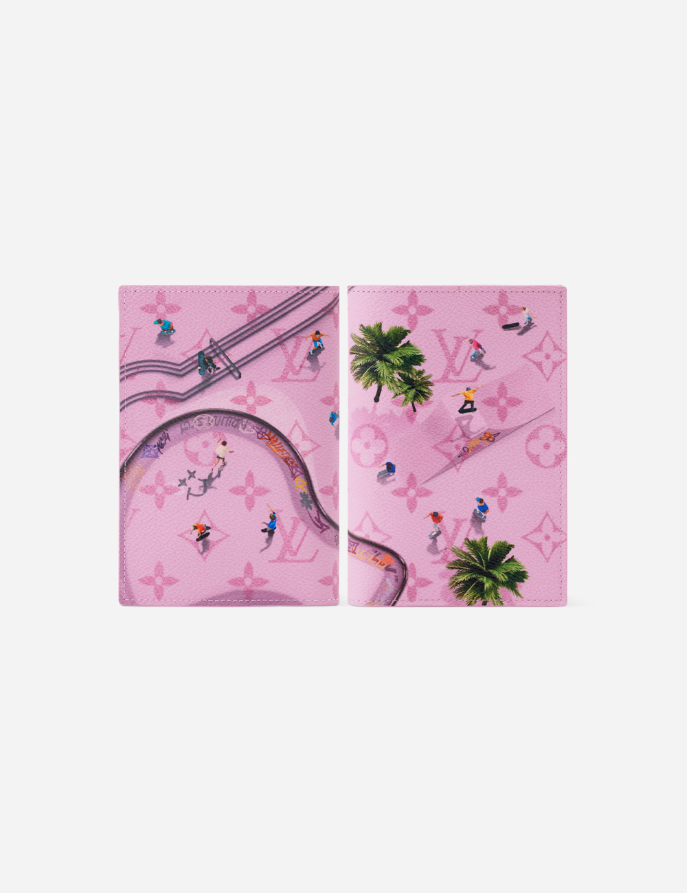 Обложка для паспорта Louis Vuitton Pink