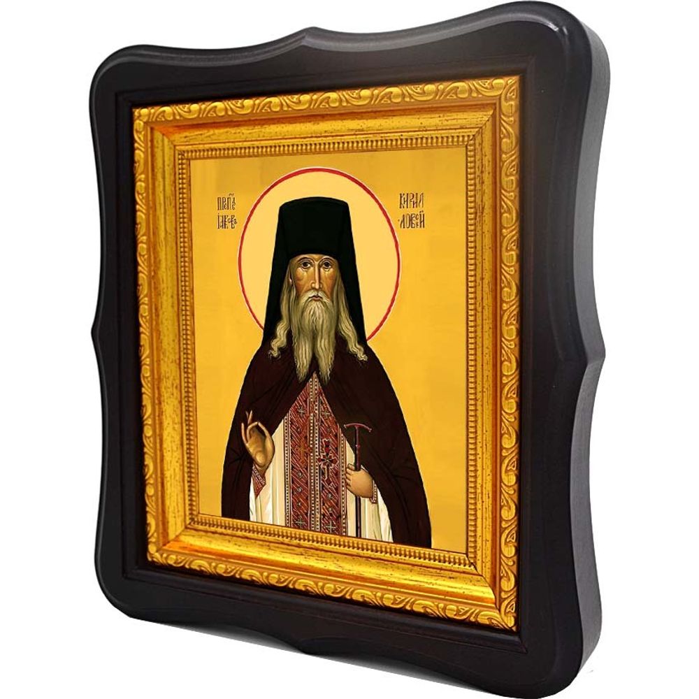 Иаков Кирилловский (Поспелов) преподобный. Икона на холсте.