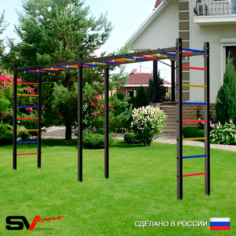 Уличные шведские стенки Sv Sport рукоход х 2
