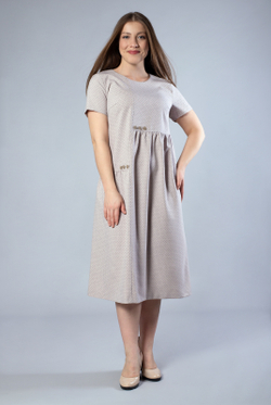 Платье женское 1843ЮП, горох #259Гм051843ЮП