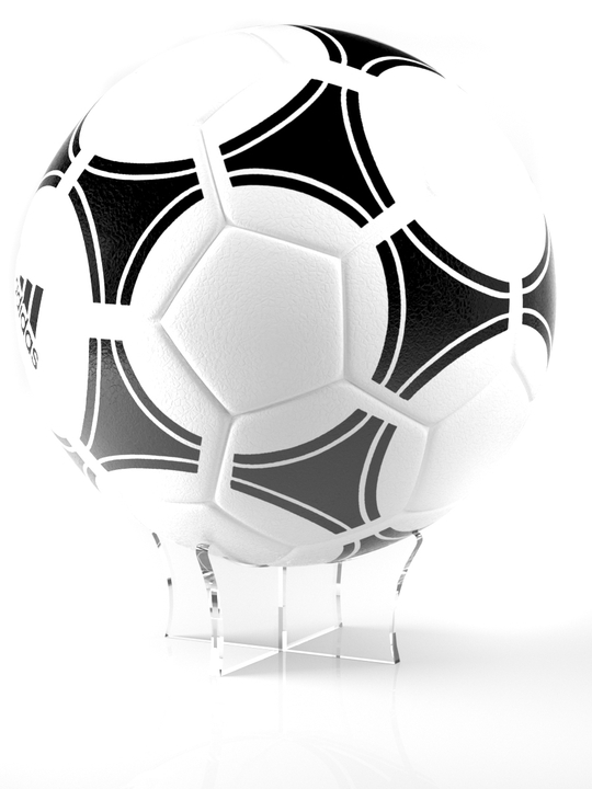 Подставка для мяча сборная акриловая H=50мм